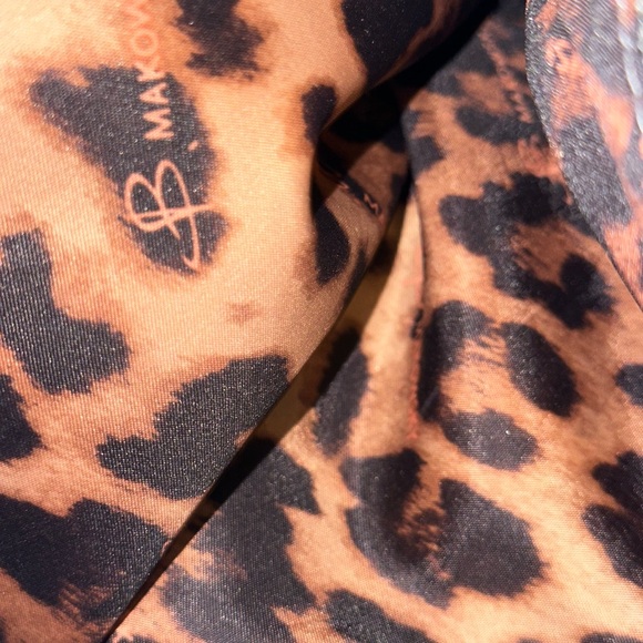 SUPER SOFT leather B. Makowsky handbag with comfortable braided with wallet - Picture 5 of 14